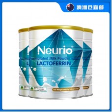 【3件装包邮】【澳洲直邮】Neurio 纽瑞优 乳铁蛋白调制乳粉 蓝钻版 1克x60袋/罐x3罐（全年龄段适用）
